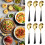 VISALY 304 Stainless Steel Round Spoon 6 Pcs 1