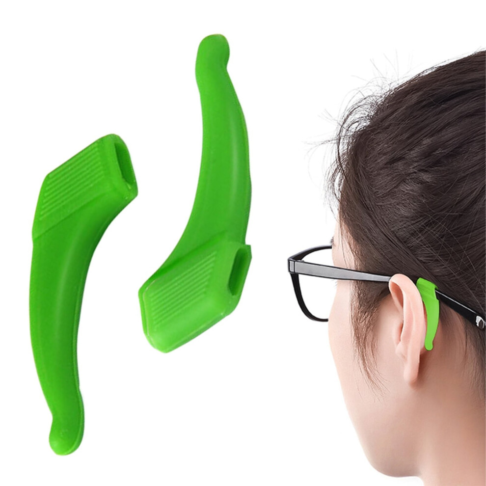 Non-Slip Eyeglass Grips Silicone Ear Hooks 1 Pair