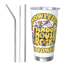 Schoolhouse Rocky Tumbler Stainless Steel 20 oz