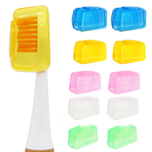 Toothbrush Head Covers Protective Case 10 Pcs