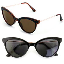 Women's Magnified Reading Sunglasses Cat-Eye +3.50 2 Pairs
