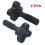 Canopy Fixing Screws Black Plastic 1 Pair 1
