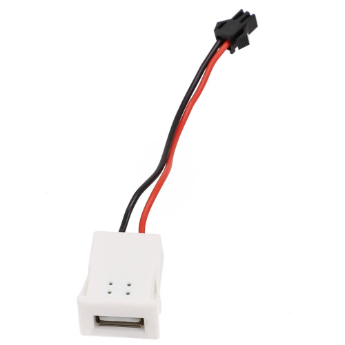 Conector de puerto de carga USB hembra con cable 2