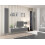 Cama Glass-case VIGO '180' 180/40/30 white/black gloss 2
