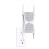 Cama Glass-case VIGO '180' 180/40/30 white/black gloss 3
