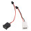 Conector de puerto de carga USB hembra con cable 7