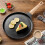 VISALY Crepe Pan with Spreader 9.5 Inch Nonstick Flat 1