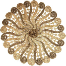 Round polyester lace doilies placemats 11 inch