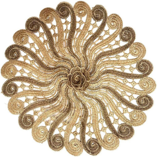 Round polyester lace doilies placemats 11 inch