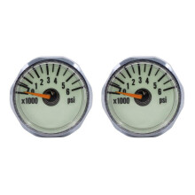 Scuba Diving Pressure Gauge 1 Inch Face 350 BAR 7/16-20 UNF
