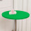 Green fitted round tablecloth 24 inch 5-pack 1