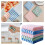 TRIEIY dish cloths soft absorbent reusable 5 pcs 1