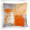 Nordic blue grey linen pillowcase 40x40 cm 1