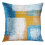 Nordic blue grey linen pillowcase 40x40 cm 1