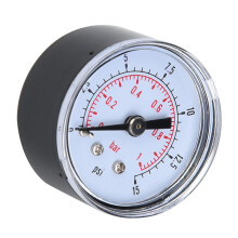 Mechanical Pressure Gauge Air Oil Water 0-15 psi 1/8 inch