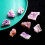 Amethyst quartz geode crystal cluster 1 piece 2