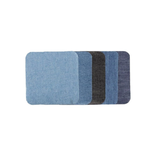 WINDLAND denim patches self-adhesive 5 pack
