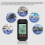 TOOLTOP 3 Inches Electromagnetic Radiation Tester EMF Meter Mobile Electromagnetic Radiation Detectors 5