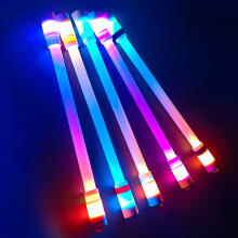 WIZUTIZ spinning pen toy set for kids, 5 pcs with LED light