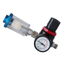 HVLP Sprayer Air Regulator with Pressure Gauge and 1/4 in