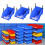 Πλαστικό κουτί αποθήκευσης μικρών αντικειμένων Windfall με 4 κολώνες για εργαλεία, 1