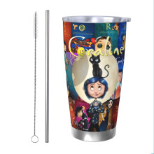 Coraline 20 oz stainless steel vacuum insulated tumbler