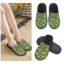 Football Team Logo Cotton Slippers Unisex 1 Pair