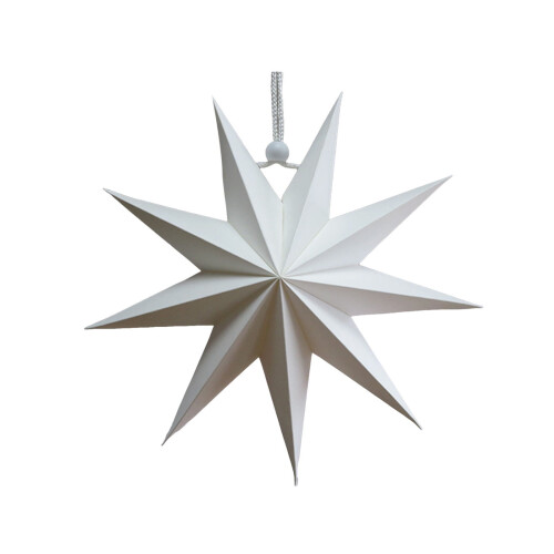 Brown Paper Star Decoration 12 Inch