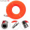 Pneumatic Straight-Pipe Air Hose 58mm with Quick 2