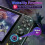 Wireless RGB Gaming Controller for Nintendo Switch/Led/Lite - L/R Switch Controller with Dual Vibration/Wake-up/Motion Control/RGB 2