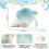 Jewellery Tray Conch Shell Starfish Design 1pc 1