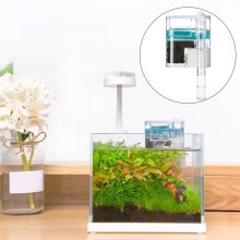 VISALY Aquarium Filter 66 GPH for 2-8 Gallon Tanks