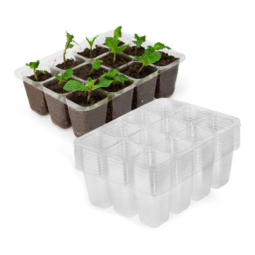 Seedling Trays Set Plastic 10 pcs