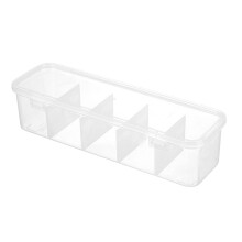 Transparent book storage box for children's picture books