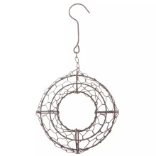 Iron Wreath Frame Rustic 21cm
