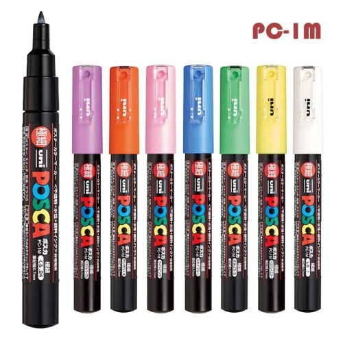 POSCA Marker Pen PC-1M 0.7mm Water-Based 1 Piece 1