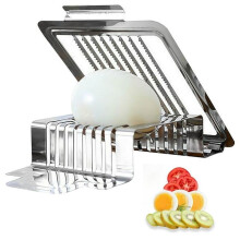 Wileqep Egg Cutter Stainless Steel 20-Piece