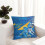 Universal plush pillow cover square car bed sofa 1