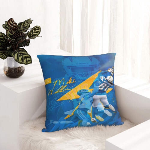 Universal plush pillow cover square car bed sofa