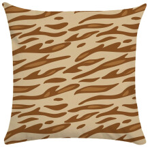 Cotton Linen Pillow Case Animal Geometric Pattern 2 pcs