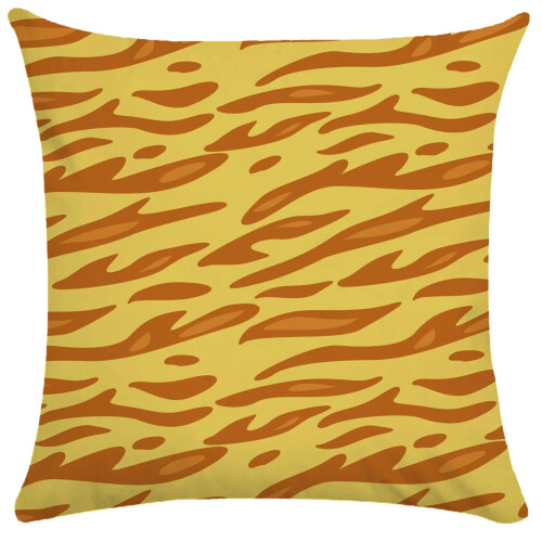 Cotton Linen Pillow Case Animal Geometric Pattern 1 Piece