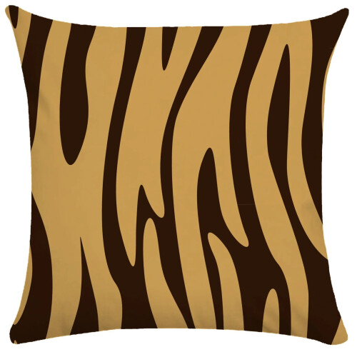 Cotton Linen Pillow Case Animal Geometric Pattern 1 Piece