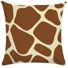 Cotton Linen Pillow Case Animal Geometric Pattern 2 pcs