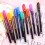 Gelstift-Set Pastell Metallic Neon Glitzer 18 Farben 6