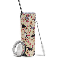 Border Collie Stainless Steel Tumbler 20 oz