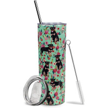 Rottweiler Tumbler 20 oz Vacuum Insulated Stainless Steel