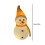 Christmas LED snowman lawn light yellow 1