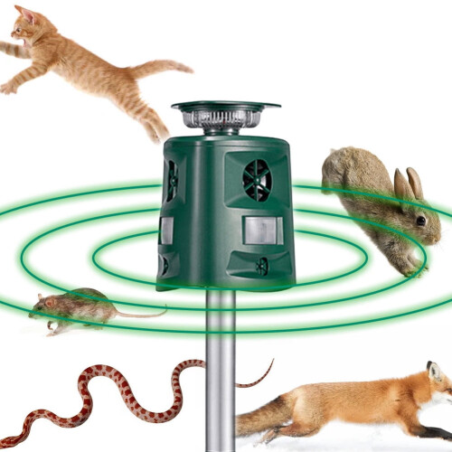 SunyaMood Ultra Animal Repeller Solar 360