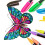 Gelstift-Set Pastell Metallic Neon Glitzer 18 Farben 3