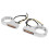Front Fork LED Turn Signal Light High Brightness Stability Clamp Indicators Lights for 41MM Fork 4